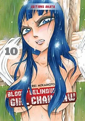 Bloody Delinquent Girl Chainsaw T10