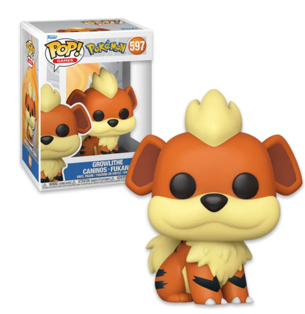 Pokemon Pop! Growlithe (Emea) 9 Cm