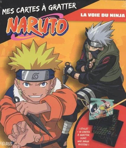 Cartes A Gratter - Naruto - La Voie Du Ninja Cartes A Gratter - Naruto - La Voie Du Ninja