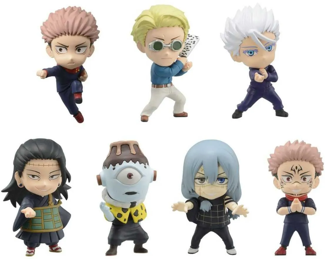 Jujutsu Kaisen Adverge Motion 2 (serie 7) Collection Complete