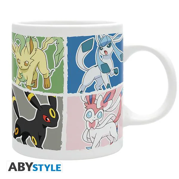 Pokemon - Mug - 320 Ml - Evoli Evolutions - Subli - Boite X2 Pokemon - Mug - 320 Ml - Evoli Evolutions - Subli - Boite X2