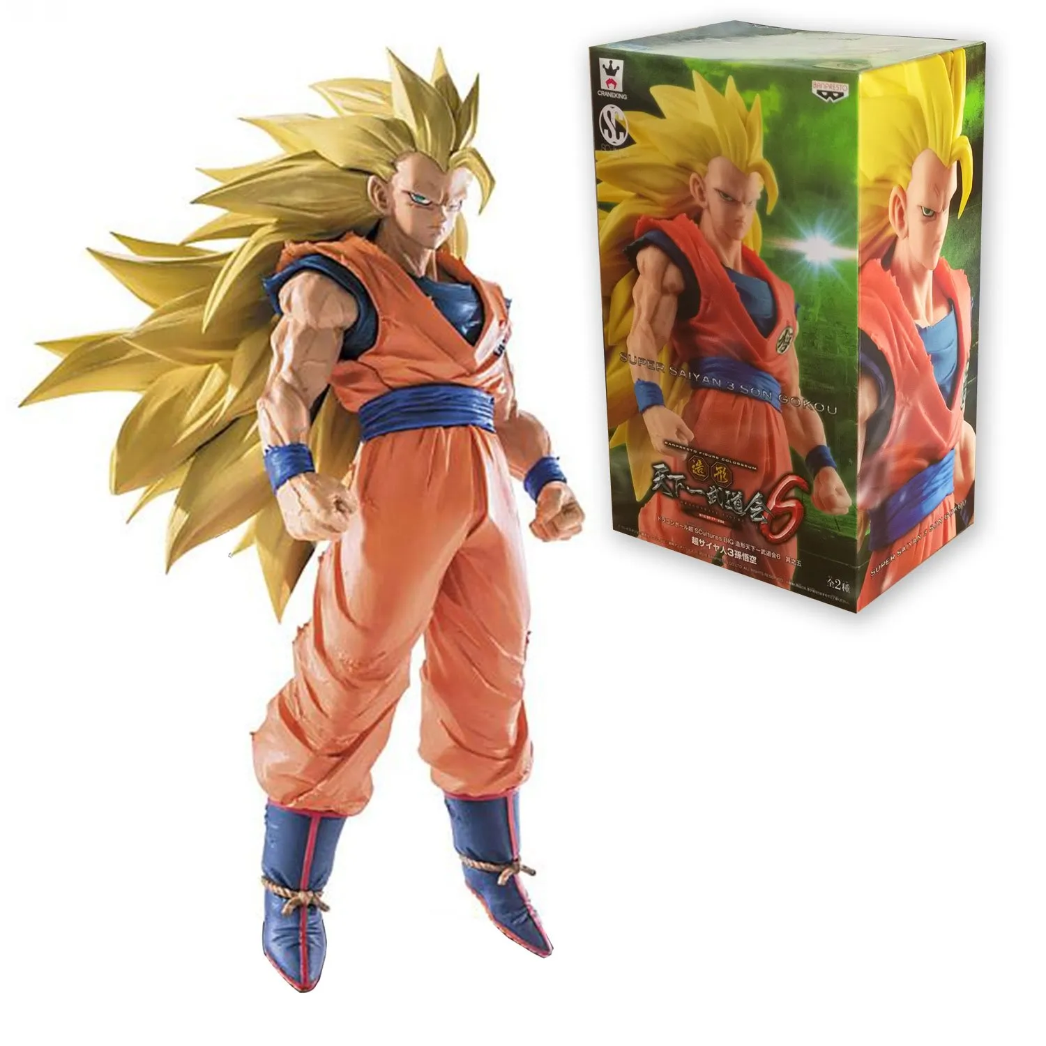 Dragon Ball Sculture Big Budokai 6 Vol.05 Goku Ss3
