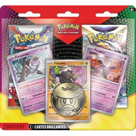 Pokemon Pack 2 Boosters Mars 25 Blister Pokemon Pack 2 Boosters Mars 25 Blister
