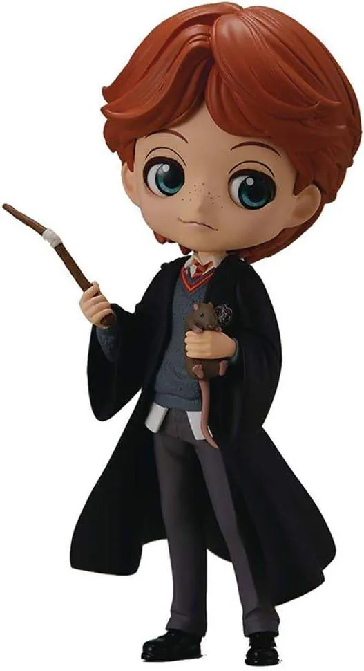 Q Posket Harrypotter Ron With Scabb