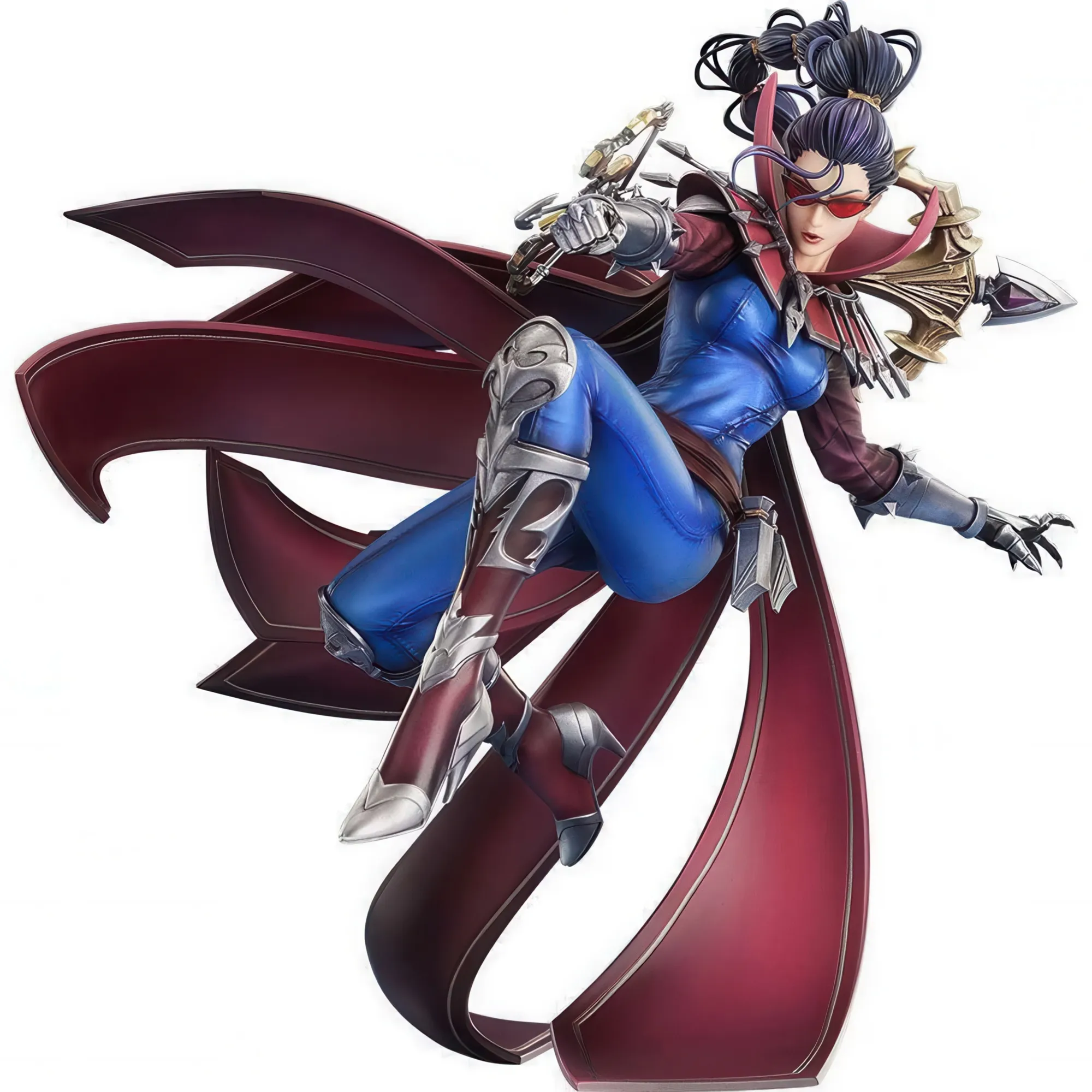 League Of Legends Statuette Pvc 1/7 Vayne "the Night Hunter" 22 Cm League Of Legends Statuette Pvc 1/7 Vayne "the Night Hunter" 22 Cm