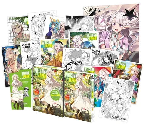 Welcome To Japan! Elfe De Mes Reves... T07 (edition Limitee)