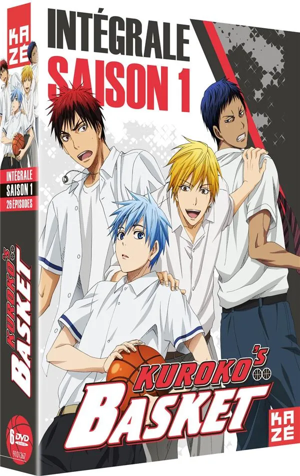 Kuroko's Basket - Saison 1 - 6 Dvd Kuroko's Basket - Saison 1 - 6 Dvd
