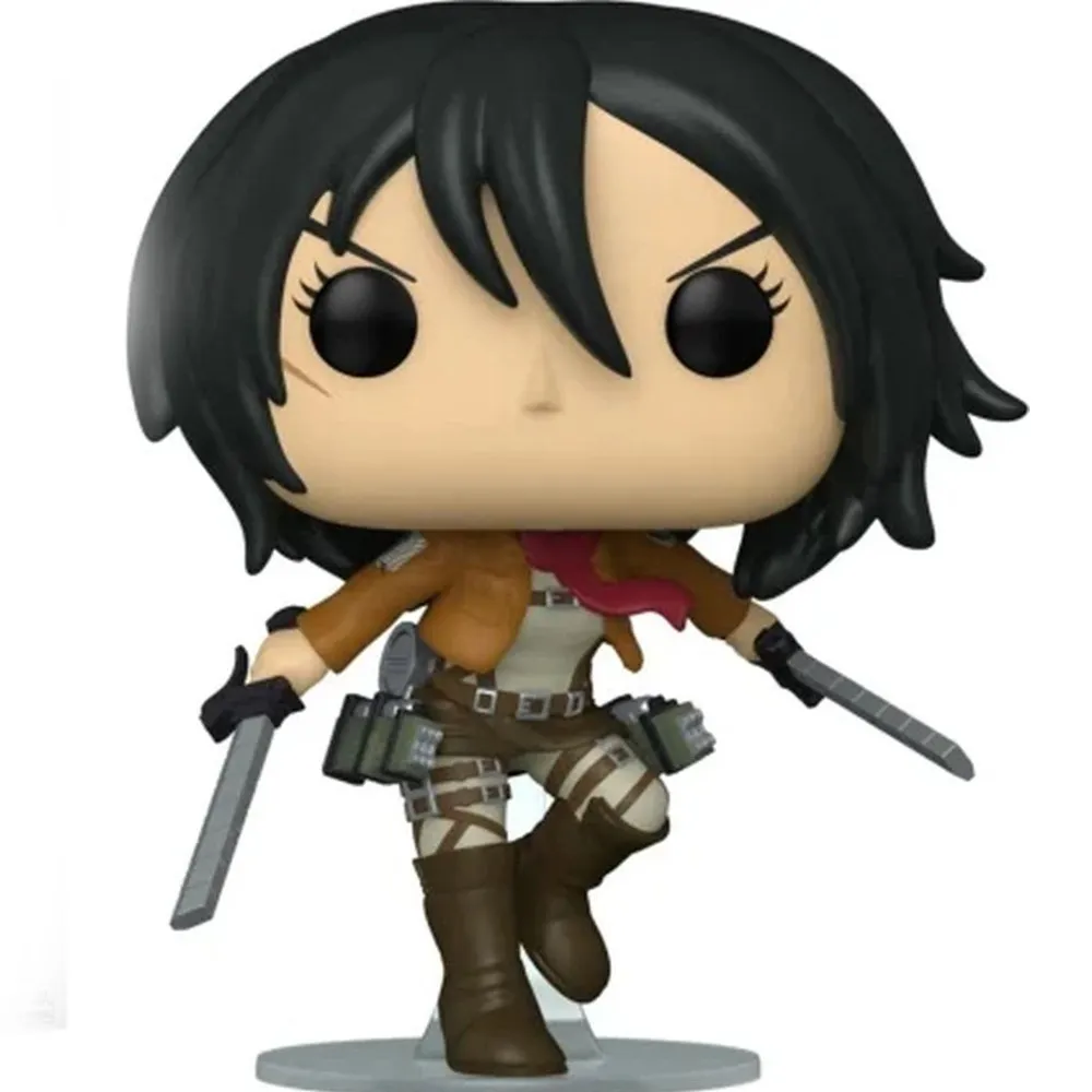 Aot Pop! Mikasa Ackerman With Swords 9 Cm