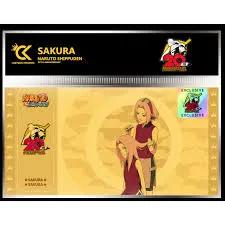 Naruto Shippuden Golden Ticket 20th - Sakura