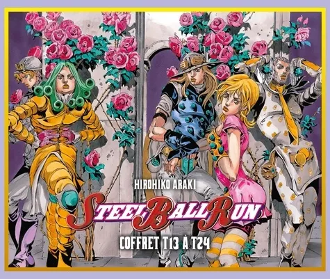 Jojo's - Steel Ball Run - Coffret T13 À T24