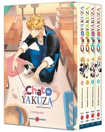 Chat De Yakuza Coffret T01 A T04 Chat De Yakuza Coffret T01 A T04