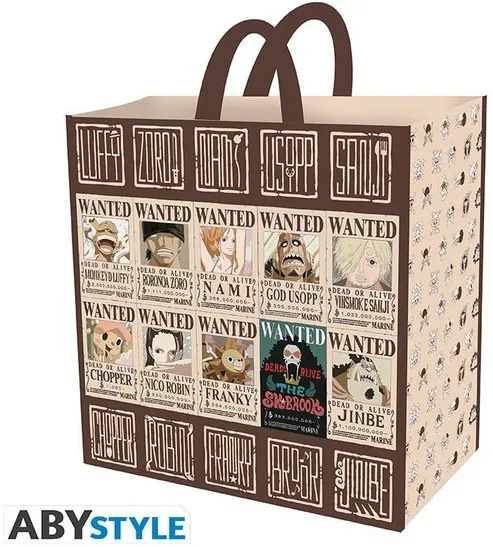 One Piece - Shopping Bag - "wanted" One Piece - Shopping Bag - "wanted"