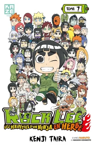 Rock Lee - Les péripéties d'un ninja en herbe T7