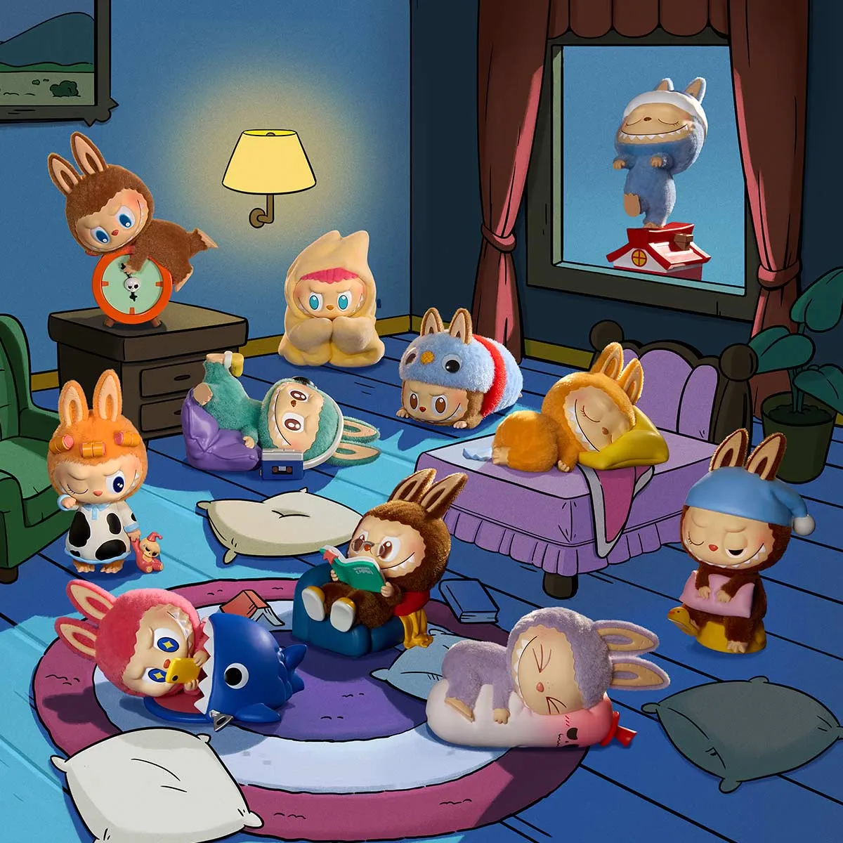 The Monsters 1:00 A.m. Series Figures The Monsters 1:00 A.m. Series Figures