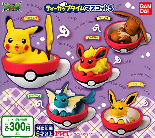 "pokemon" Pokemon Teacup Time Mascot 5 "pokemon" Pokemon Teacup Time Mascot 5