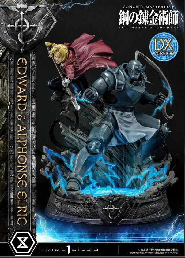 Fullmetal Alchemist Edward & Alphonse Elric Statue Deluxe Version Prime 1