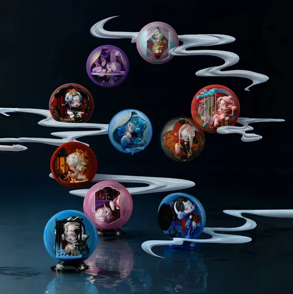 Skullpanda The Mirage Series Figures