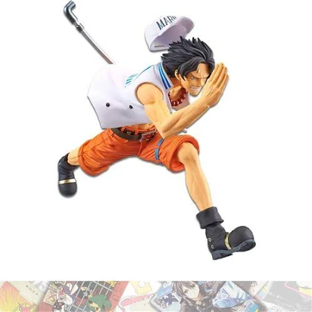 One Piece Magazine Figure -yume No Ichimai #1- Vol. 1 - Ace One Piece Magazine Figure -yume No Ichimai #1- Vol. 1 - Ace