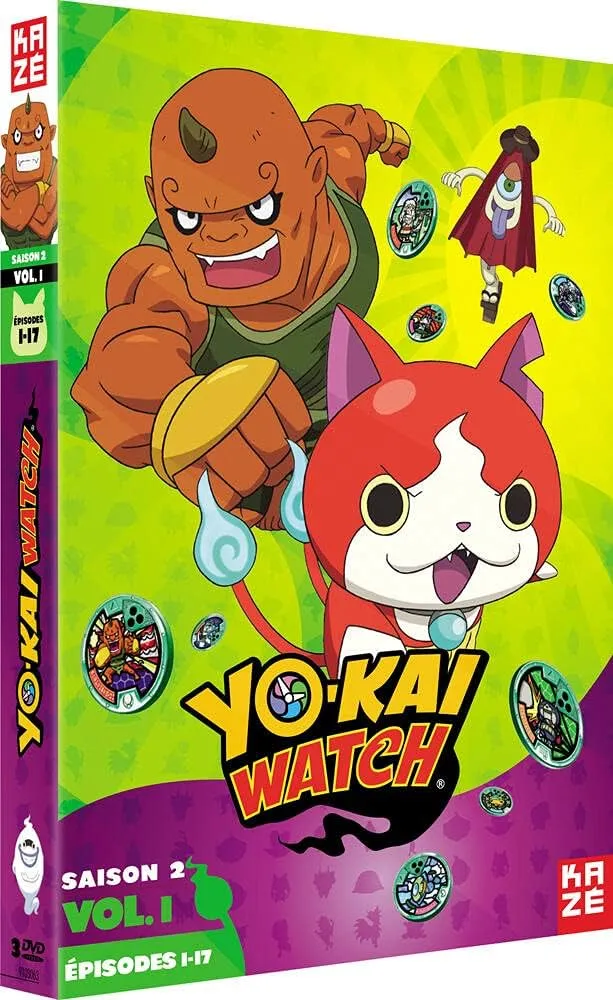 Yo-kai Watch - Saison 2 - Partie 1 Sur 3 - 3 Dvd