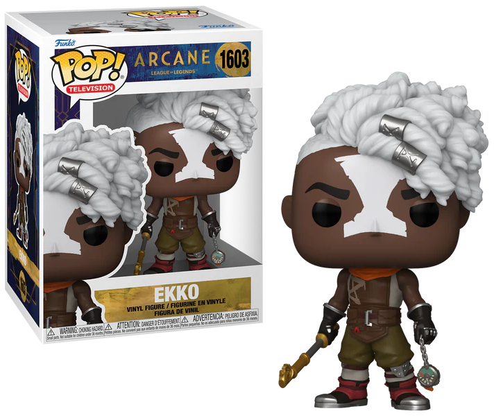 Arcane League Of Legends Pop! Vinyl Figurine Ekko 9 Cm