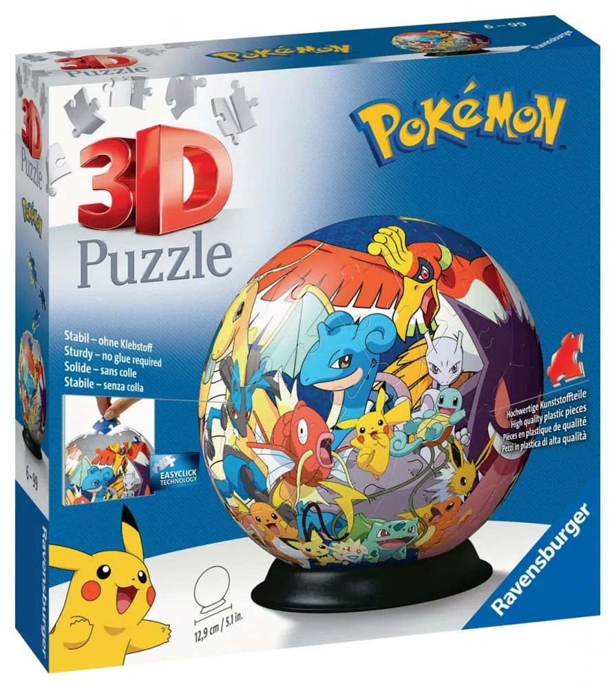 Pokemon Puzzle 3D Ball (73 Pieces)