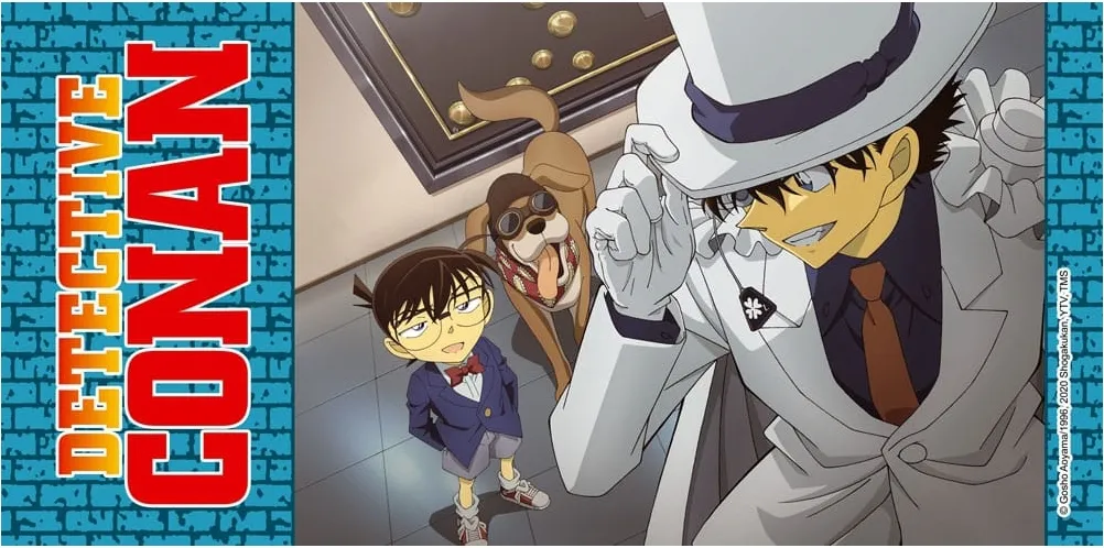 Detective Conan XXL Mousepad 64x32cm Conan & Kaito