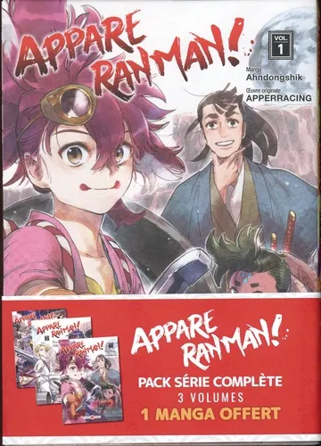 Appare Ranman ! - Pack Promo T01 A T03 (ed. Limitee)