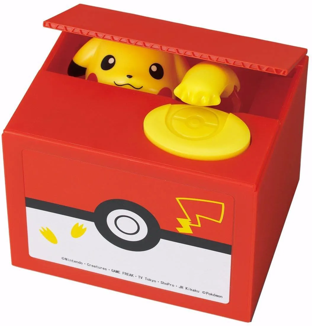 Pokemon Pikachu Coin Bank