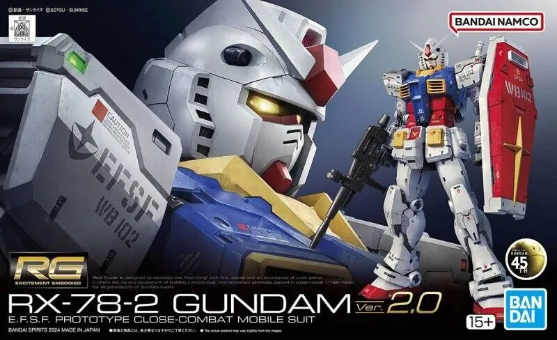 Gundam Rg 1/144 40 Rx-78-2