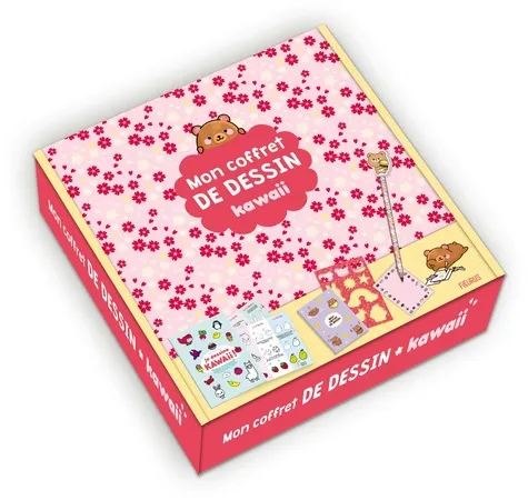 Mon Coffret De Dessin Kawaii Mon Coffret De Dessin Kawaii