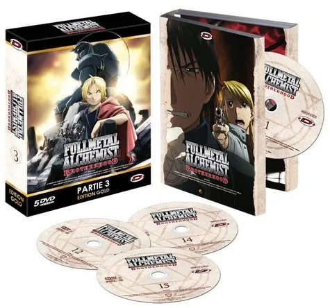 Fullmetal Alchemist - Brotherhood Partie 3 - Ed. Gold - 5 Dvd