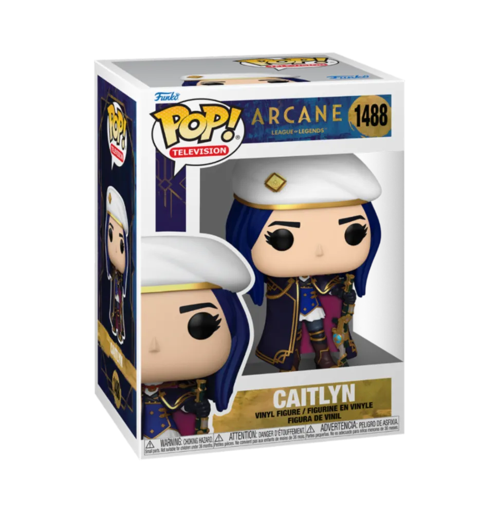 Arcane League Of Legends Pop! Animation Vinyl Figurine Caitlyn 9 Cm Arcane League Of Legends Pop! Animation Vinyl Figurine Caitlyn 9 Cm