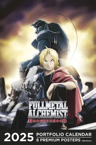 Calendrier Portfolio 2025 - Fullmetal Alchemist