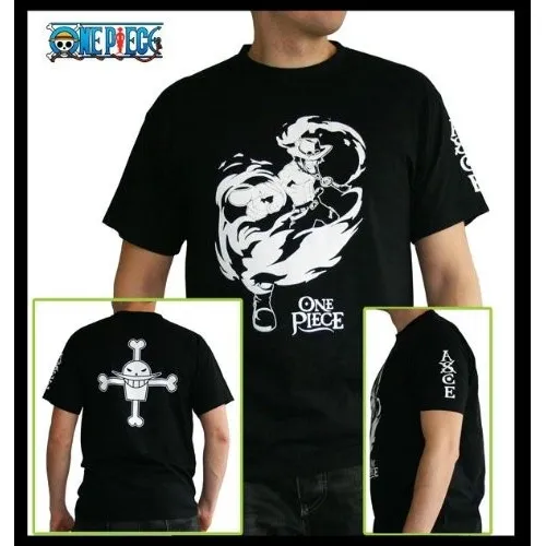 One Piece - Tshirt "ace" Homme Black - Xs