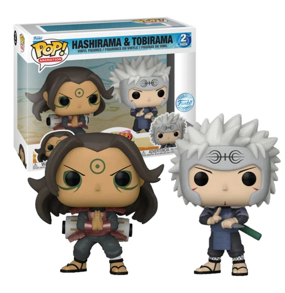 Naruto Shippuden Pack 2 Pop! Hashirama & Tobirama 9 Cm
