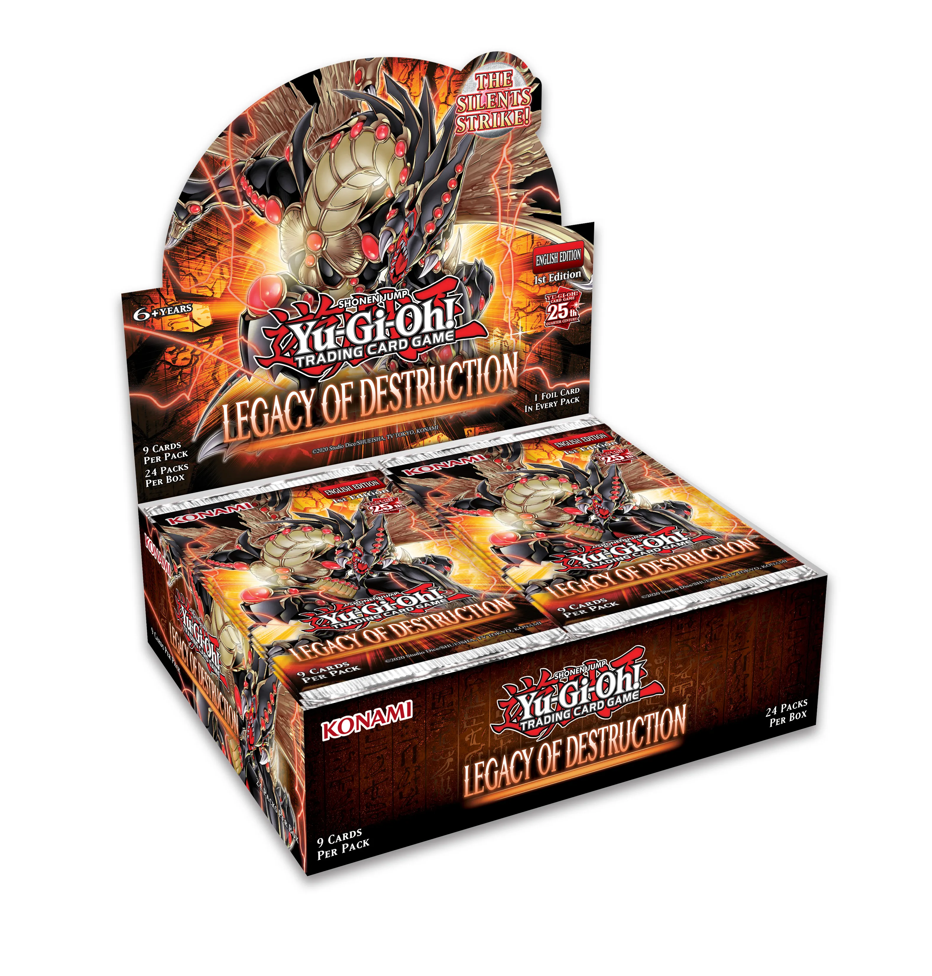 Yu-gi-oh! Jcc - Booster Heritage De La Destruction 25/04 Yu-gi-oh! Jcc - Booster Heritage De La Destruction 25/04
