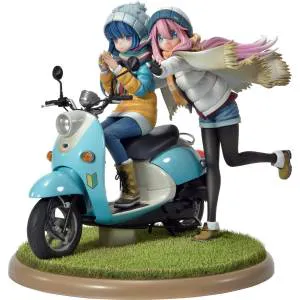 Laid-back Camp PVC 1/7 Prisma Wing Nadeshiko Kagamihara & Rin Shima