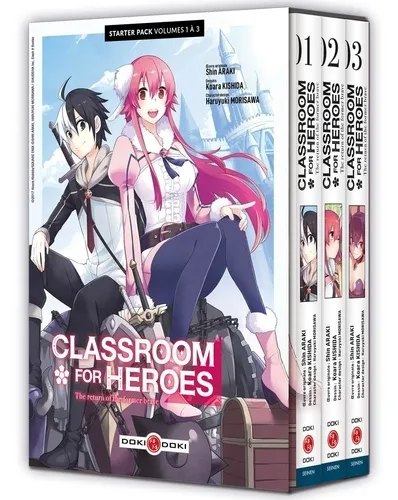 Classroom For Heroes - Starter Pack Vol. 01-03