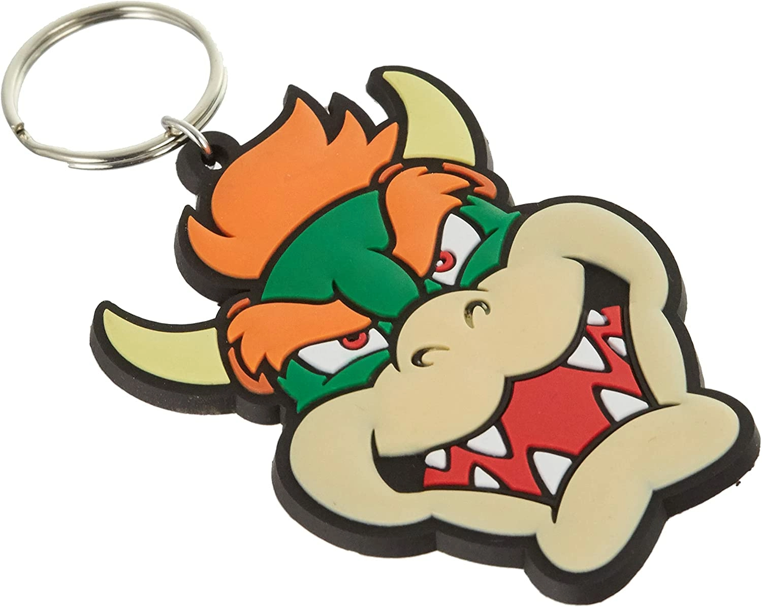 Super Mario Porte-cles Caoutchouc Bowser 6 Cm