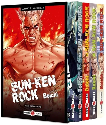 Sun-ken Rock T05 À T08 - Coffret
