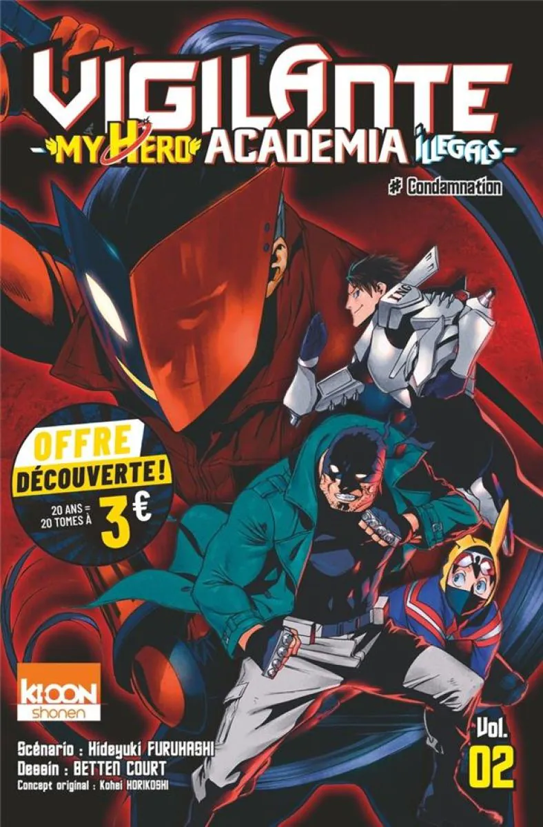 Vigilante - My Hero Academia Illegals T02 (Prix Réduit)