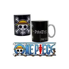 One Piece Mug 460 Ml Luffy's Pirates Porcl Avec Boit