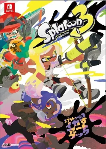 Splatoon 3 Ikasu Artbook (artbook Vo Japonais)