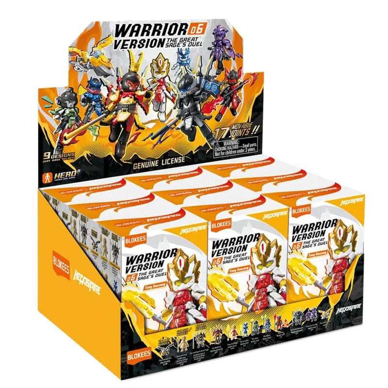 Hero Infinity Blokees Warrior Version 06 Great Sages Ouel Asst 9pcs Hero Infinity Blokees Warrior Version 06 Great Sages Ouel Asst 9pcs