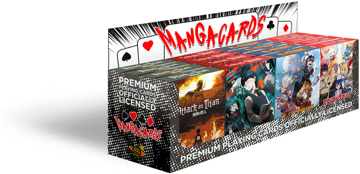 Présentoir 16 Pièces De Jeu De Cartes À Jouer