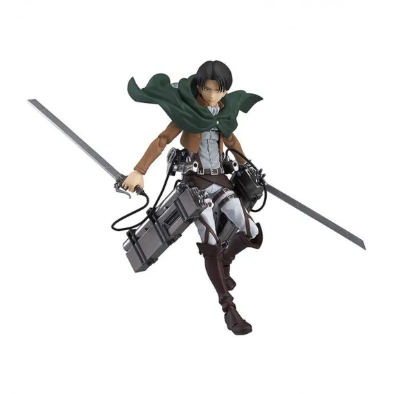 Aot Figurine Figma Levi 14 Cm