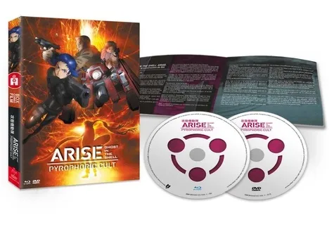 Ghost In The Shell : Arise - Pyrophoric Cult - Edition Combo Bluray/dvd
