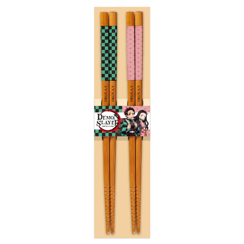 Demon Slayer Baguettes Chopstick Set Tanjiro & Nezuko