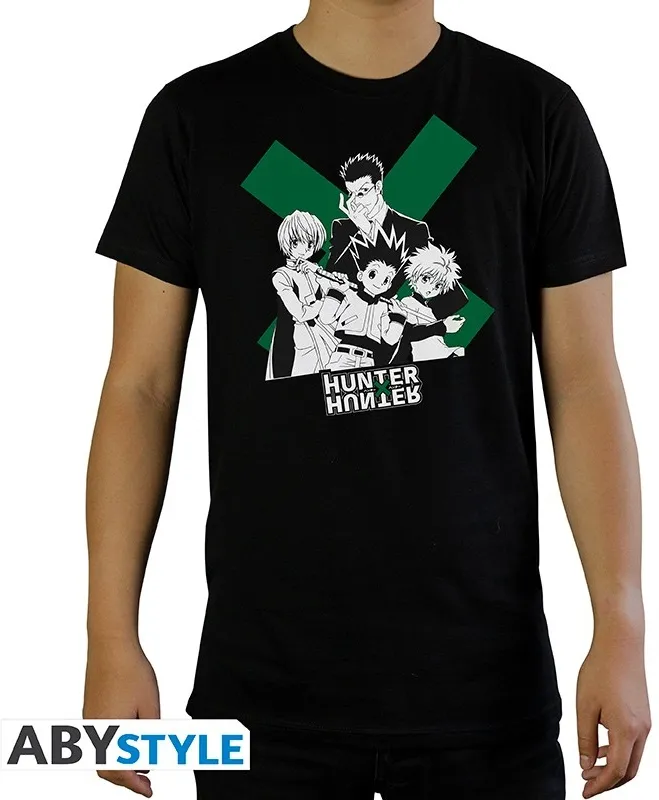 Hunter X Hunter - Tshirt "groupe" Homme Mc Black - S