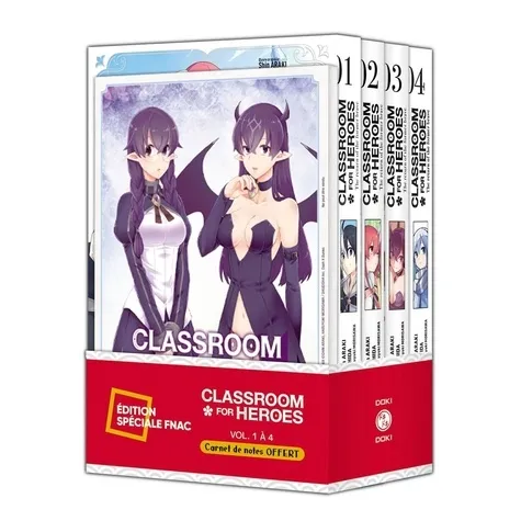 Classroom for heroes T1 à T4 + Carnet